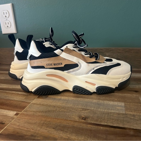 Steve Madden Possession Chunky Sneakers Size 7 - Picture 1 of 10
